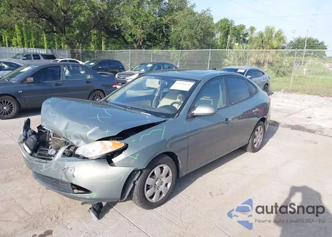 2009 Hyundai Elantra Gls z USA, uszkodzony, nr VIN KMHDU46D09U671919